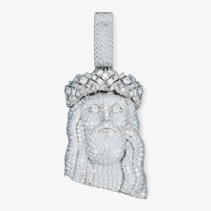 Moissanite - Jesus 14K Gold