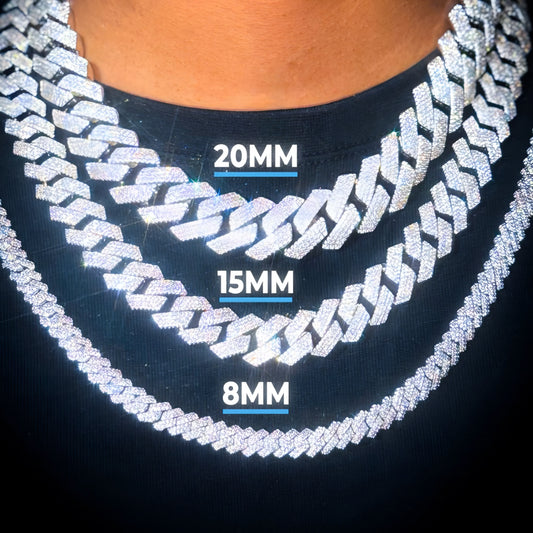 Moissanite - Cuban Link 14K Gold