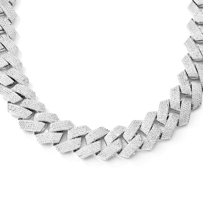 Moissanite - Cuban Link 14K Gold