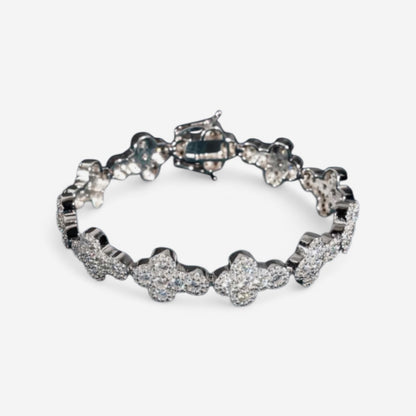 Moissanite - 12.5 Mm Bracelet Tennis 14K Gold